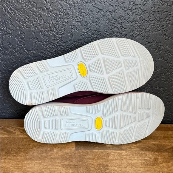 Samuel Hubbard Women's Burgundy Lace-Up Shoes Size 9 - Picture 6 of 6